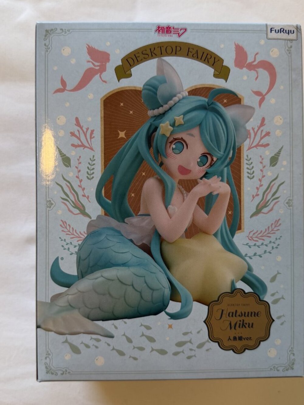 FuRyu Hatsune Miku Desktop Fairy Figure Mermaid Princess Ver Vocaloid Japan